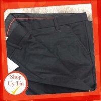 [ BIG SIZE ] Quần Tây Âu Size Lớn Vải Giản Nhẹ Ống Côn Có Màu Xám Và Màu Đen