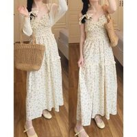 [ Bigsize 55-100kg] Váy 2 dây maxi đi biển [ KÈM ẢNH THÂT ]