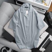 [ Bigsize nam 80- 130 kg]  Áo sơ mi vải đũi cổ vest/ đăng tông bigsize nam