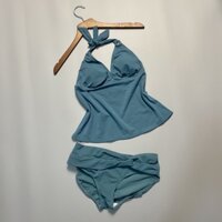 [ BIKINI VNXK S ] Bộ bikini 2 mẫu áo dài + váy kín đáo, phom ôm vừa không lộ bụng