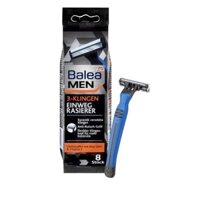 ( Bill Đức ) - Set 8 chiếc dao cạo râu 3 lưỡi Balea Men,sét 10 lưỡi dao thay thế Balea- Nội địa Đức