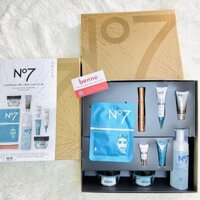 [🇺🇸 Bill Mỹ] Set dưỡng da No7 Skincare 9 Piece Gift Set của Mỹ