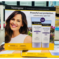 [ Bill Mỹ ] Set Kem chống nắng Neutrogena SPF55 Ultra Sheer Dry-Touch