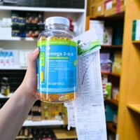 [ BILL MỸ]Viên uống Omega 369 Của Mỹ 325 Viên - Omega 3-6-9 Member's Mark Supports Heart Health