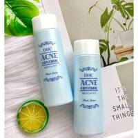 [ BILL NHẬT] Nước hoa hồng cho da mụn nhạy cảm DHC Acne Control Fresh Lotion 160ml Nhật Bản