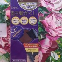 [ Bill Nhật] 🍒 Phấn Phủ NHUỘM TÓC BẠC  Tạm ThờiDHC Quick Retouch Hair Color Grey (Đen) (Nâu) .4,5g (kiweshop)