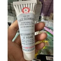 ( bill usa ) sữa rửa mặt first aid beauty Fragrance-free cleanser removes makeup, oil and dirt - travel size