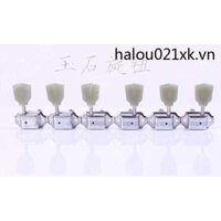 · · Bín n ng g n 🏻 y · LP Ngọc Tay Cầm Nút Đàn Guitar Dây Cuộn Núm Headstock Nút Winder Tuner Guitar Sen