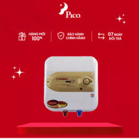 [ Bình tắm, bình nóng lạnh Picenza 30 lít S30LUX kiểu vuông tráng titan-chống rò điện ]