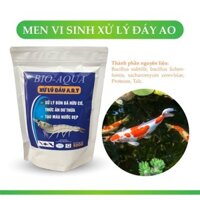 [ Bio AQua 500g ] Chế phẩm xử lý nước hồ cá bị đục, xanh, rêu, vàng (emzym cá cảnh) xử lý đáy ao