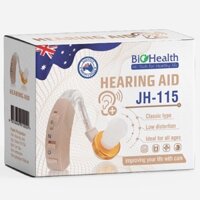 ✅ BIOHEALTH JH-115 - Máy trợ thính không dây nhỏ gọn, móc tai (Chính hãng BioHealth - Úc)