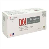 α BITREPSO_USP_Alpha chymotrypsin 4,2mg_Hộp/100V/16_thuốc giảm đau, hạ sốt, kháng viêm không steroid, thuốc điều trị gout và các bệnh xương khớp