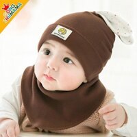 [ BLACKFRIDAY ] SÉT MŨ KÈM KHĂN YẾM TAI THỎ CUTE - Hà Nội