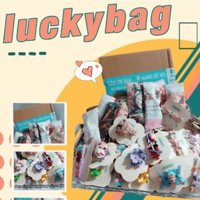 ( blind box) hộp mù 12 túi kẹp tóc handmade mini xinh yêu