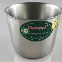 ** Bộ 10 ly INOX làm đá tủ lạnh 08CM [CAO CẤP- HÀNG LOẠI DÀY]**