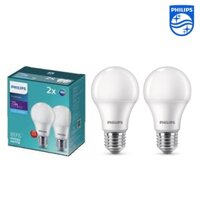 ( Bộ 2 ) Bóng LED Bulb Philips Essential 7W E27