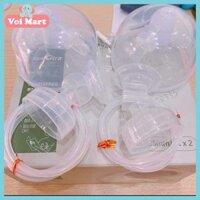 ⚡𝑭𝑹𝑬𝑬𝑺𝑯𝑰𝑷⚡ Bộ 2 Cup hút sữa rảnh tay Spectra Handsfree Size 17/19/21/24/28mm- Chính Hãng Spectra