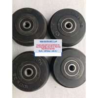 [ Bộ 4 bánh xe ] Bánh Xe Máy Phát Điện - Bánh Xe Cau Su Đúc