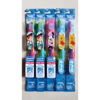 🍒 Bộ 5 Bàn chải đánh răng trẻ em Oral-B Disney Junior Toothbrush siêu mềm (2-4 tuổi) nhiều màu