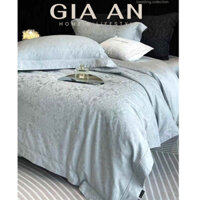 𝗕𝗲𝗮𝘂𝘁𝗶𝗳𝘂𝗹 Bộ Chăn Ga Gấm thượng hạng dày 100s dệt vân hoa ren nhẹ nhàng sang trong phong cách nữ tính