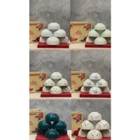 - Bộ chén, bát ăn cơm men sứ Bát Tràng cao cấp, Bộ 6 bát và 10 bát làm quà tặng gia đình, người thân, tân gia, ý nghĩa