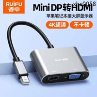 · Bộ chuyển đổi Minidp sang hdtv Cáp Video vga Thích hợp cho Bộ chuyển đổi máy tính Apple mac Lightning 2 Mini Giao diện bề mặt kết nối dp nhỏ macbook Máy chiếu Notebook