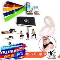 🎁 Bộ dây mini band tập chân mông 😍 Freeship ⚡ dây tập cao su gym đa năng [ HOT ]