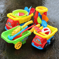 🔥 Bộ đồ chơi chơi cát và đào đất 🔥 2025 có hàng sẵn xô xúc cát đồ chơi biển cho bé ​Đồ Chơi Bãi Biển ➳Đồ chơi bãi biển trẻ em phù hợp với đồng hồ cát bé gái bé trai muỗng cát và xô chơi cát cassia dụng cụ♩