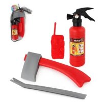 ✅ Bộ Đồ Chơi Cứu Hỏa Cho Bé. Phụ Kiện Lính Cứu Hỏa Trả Em : Bình Xịt Nước, Búa Rừu, Bộ Đàm... Hàng Đẹp, Giá Tốt