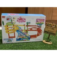 🌸 Bộ Đồ Chơi đừơng Ray Heo Peppa Trượt Vòng 🌸🌸