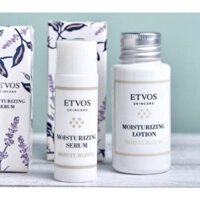 🎗 Bộ dưỡng ẩm cho da dầu nhạy cảm ETVOS Nội địa Nhật LOTION(50ml) + SERUM(20ml) {DÒNG TRUNG CẤP NỘI ĐỊA NHẬT}