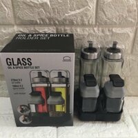 💦💚💚 BỘ HŨ ĐỰNG GIA VỊ LOCK&LOCK 4 MÓN LLG702