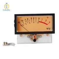 ; Bộ khuếch đại mức âm thanh có đèn nền ấm VU Meter có bảng,