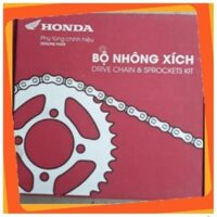 _ Bộ nhông sên đĩa honda - nhông sên đĩa dream wave ..