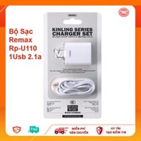 || Bộ Sạc [Củ + Cáp] Chính Hãng Hỗ Trợ Sạc Nhanh Chip Chuẩn RP - U110