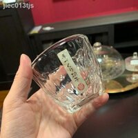 ✧ ✥ ○Bộ sưu tập làm bằng tay Nhật Bản búa ly rượu ngoại whisky nhà sáng tạo bia thủy tinh pha lê