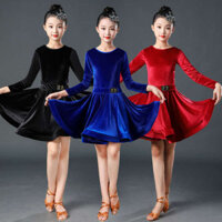 🔥 Bộ trang phục biểu diễn khiêu vũ latin 🔥 Latin cho bé Latin bé gái váy Chuyên nghiệp Mùa hè Trang phục khiêu vũ latin Chuyên Nghiệp Tốt Nghiệp Cuộc Thi Hiệu Suất Huấn Luyện Mặc Latin Váy có hàng sẵn ♟2024 trẻ em mới váy khiêu vũ Latin mùa thu đông nam