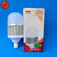 ⭐ Bóng đèn điện led  50w OKAS siêu sáng siêu tiết kiệm điện công suất cao thân nhôm N50W-T OMEGA