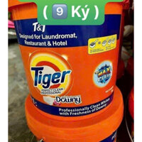 ++Bột giặt Tiger hương Downy TiGer  mới  , bột giặt paris - Thùng 9kg .