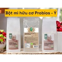 🌾 Bột mì đa dụng, bột mì nguyên cám, bột lúa mạch đen nguyên cám hữu cơ Probios - Ý túi 1kg | Lựa chọn an toàn cho sức k