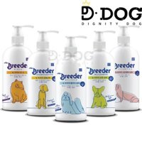 【 BREEDER 】 Dầu gội & Dầu xả cho thú cưng 16.9oz Thương hiệu Hàn Quốc dành cho chó mèo Áo khoác trắng Dầu gội nhẹ Chăm sóc da