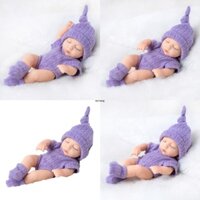✿ Búp Bê Em Bé Sơ Sinh Bằng Silicon Mềm Chống Nước 7inch