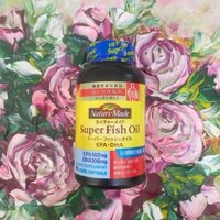 [ C® Bill Nhật] Dầu Cá SUPER FISH OIL NATURE MADE Nhật Bản [ Hãng Mỹ sản xuất tại Nhật] (kiweshop)