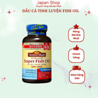 [ C® Bill Nhật] Dầu Cá SUPER FISH OIL NATURE MADE Nhật Bản [ Hãng Mỹ sản xuất tại Nhật]