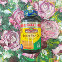 [ C® Bill Nhật] Dầu Cá SUPER FISH OIL NATURE MADE Nhật Bản [ Hãng Mỹ sản xuất tại Nhật]