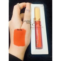 [ Cam Vàng ] Son Kem Lì B.A Lipstick tặng kèm ủ môi