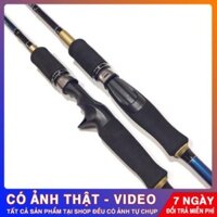 - Cần câu lure shimano 2 ngọn máy ngang+ máy đứng -