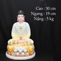 [ CAO 30 CM ] TƯỢNG PHẬT THÍCH CA ÁO VÀNG CAO CẤP - HÀNG NHẬP KHẨU