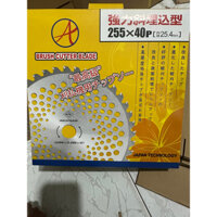 ( CAO CẤP - ATC ) DAO CẮT CỎ/LƯỠI CẮT LÚA HỢP KIM. HÀNG ATC. 255MM - 25.4MM - 40T