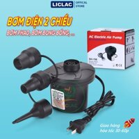( CAO CẤP ) Bơm Điện 2 Chiều SH-196 chuyên dùng bơm phao, bong bóng đa năng thổi và xả với 4 đầu van